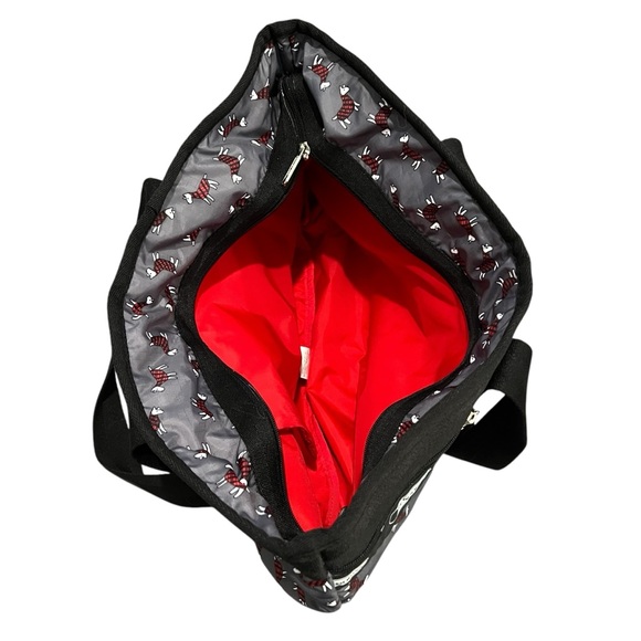 LeSportsac Gray and Black Tote Bag - Picture 2 of 3